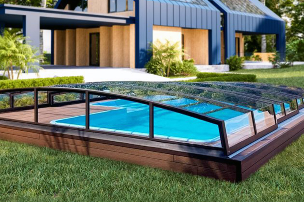 Poolüberdachung Aluna® Comfort R1 Poolüberdachung Aluna® Comfort R1