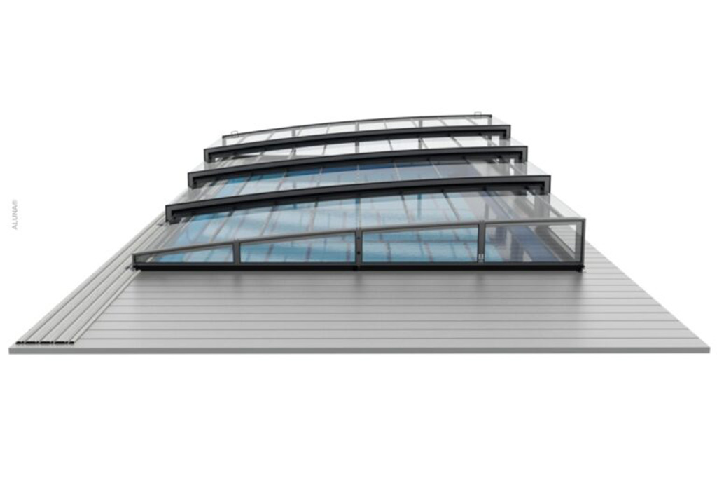 Flaches Pooldach Aluna® Neo Light R1 Flaches Pooldach Aluna® Neo Light R1
