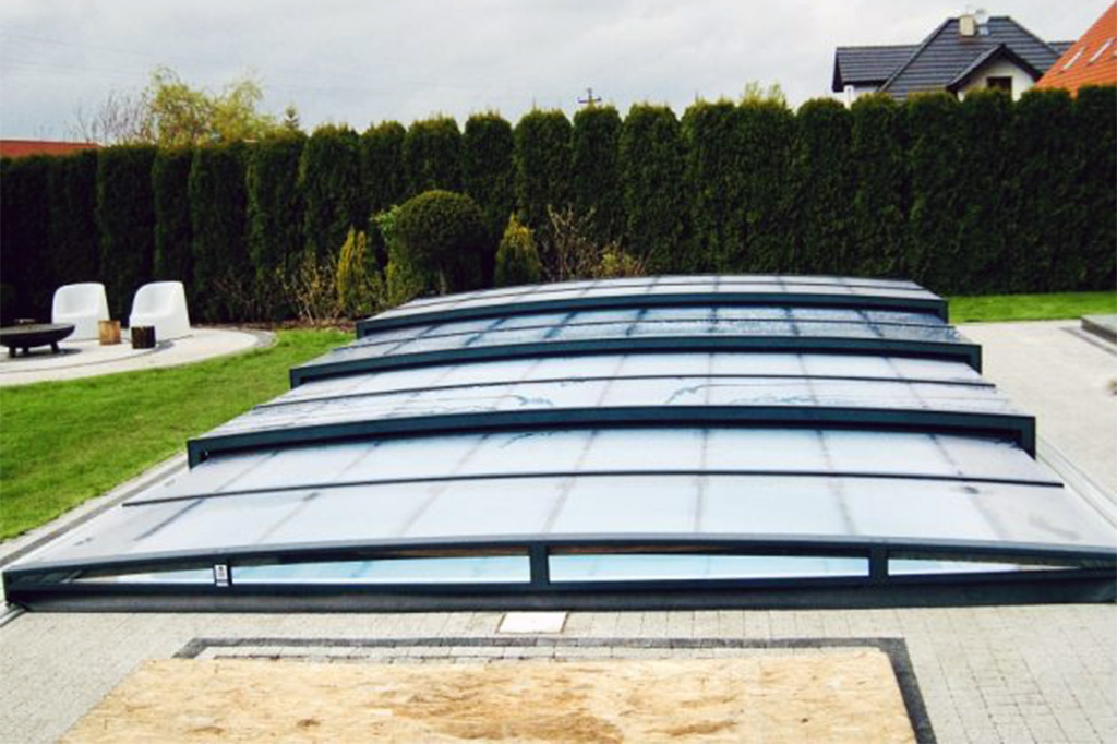 Flache Poolhalle Aluna® Exclusive Line Flache Poolhalle Aluna® Exclusive Line