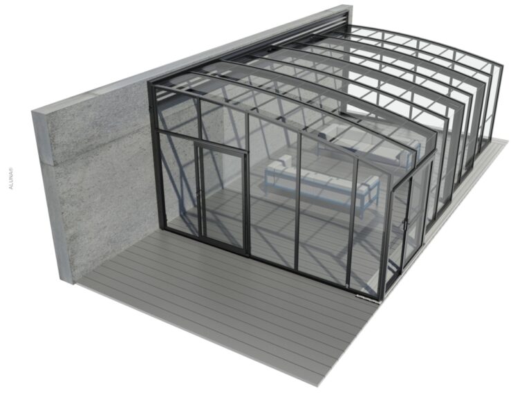 Terrassenüberdachung Aluna® Aluwall III Terrassenüberdachung Aluna® Aluwall III