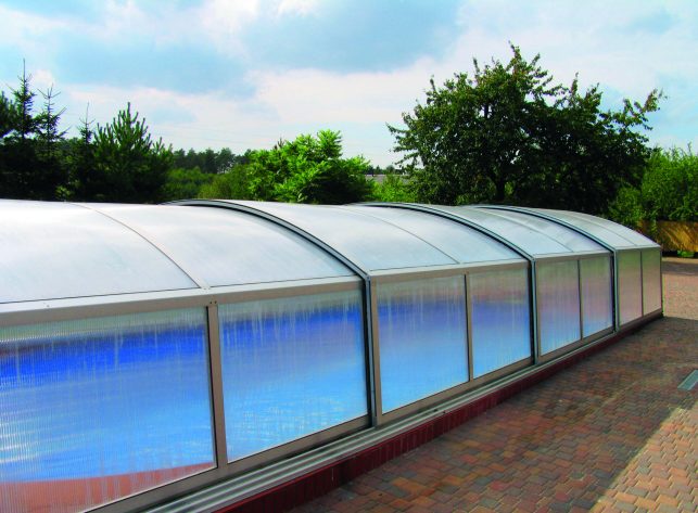 Poolüberdachung Aluna® Admiral Poolüberdachung Aluna® Admiral