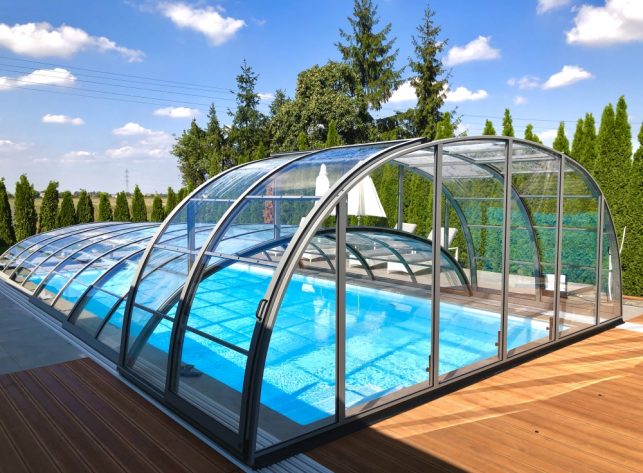 Poolüberdachung Aluna® Duo Poolüberdachung Aluna® Duo