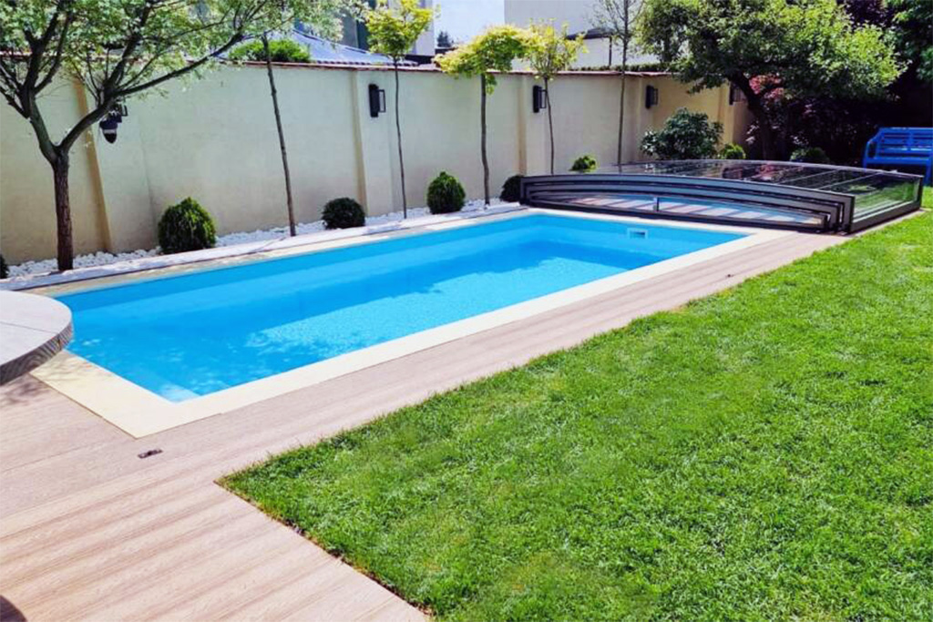 Flache Poolhalle Aluna® Exclusive Line R1 Flache Poolhalle Aluna® Exclusive Line R1