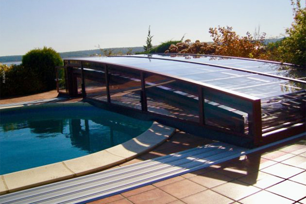 Flache Poolhalle Aluna® Neo Light R1 Flache Poolhalle Aluna® Neo Light R1