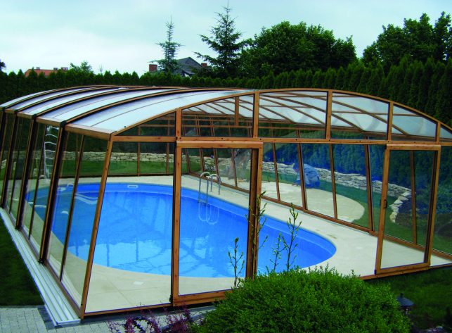 Poolüberdachung Aluna® Admiral Poolüberdachung Aluna® Admiral