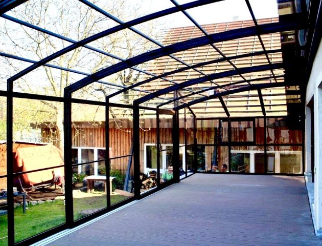 Terrassenüberdachung Aluna® Aluwall III Terrassenüberdachung Aluna® Aluwall III