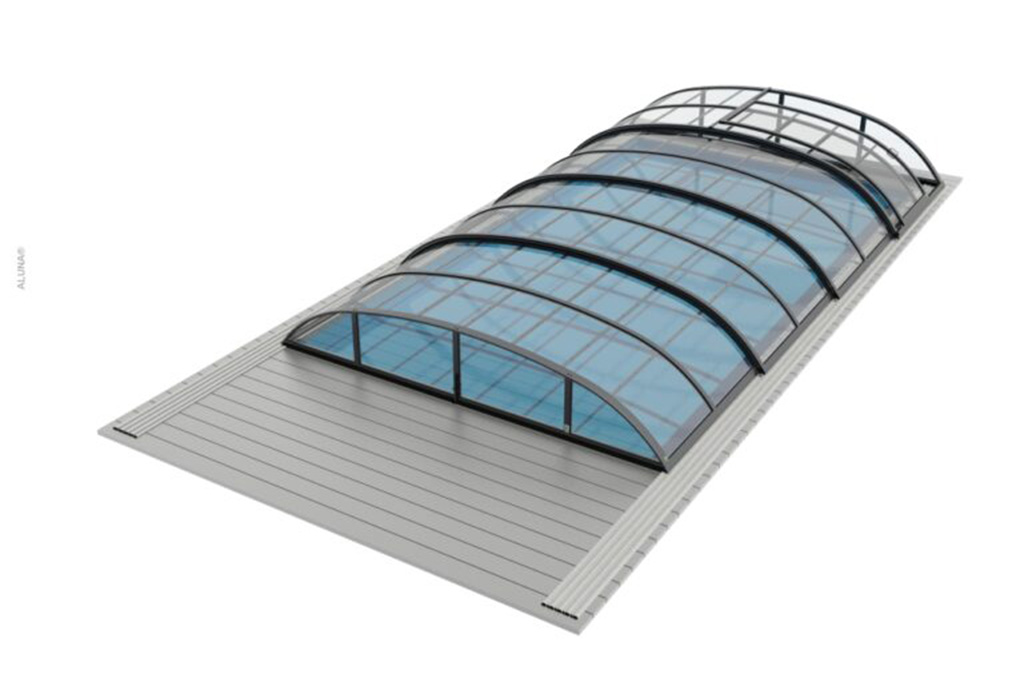 Poolüberdachung Aluna® Atlanta Poolüberdachung Aluna® Atlanta