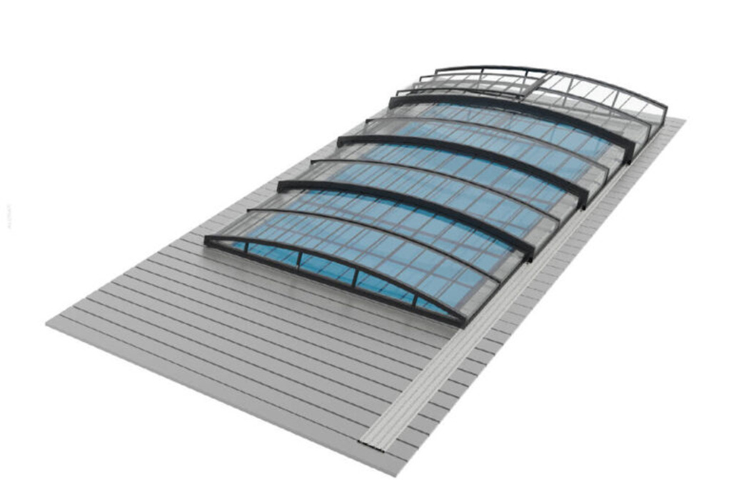 Poolüberdachung Aluna® Comfort R1 Poolüberdachung Aluna® Comfort R1