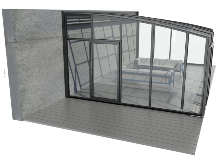 Terrassenüberdachung Aluna® Aluwall III Terrassenüberdachung Aluna® Aluwall III