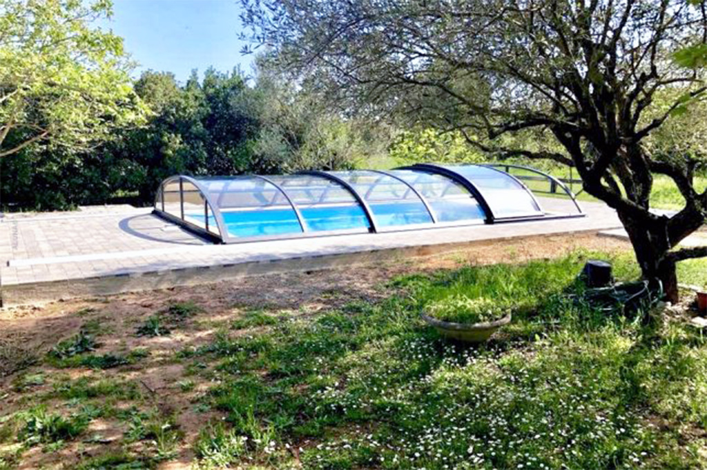 Poolüberdachung Aluna® Atlanta Poolüberdachung Aluna® Atlanta
