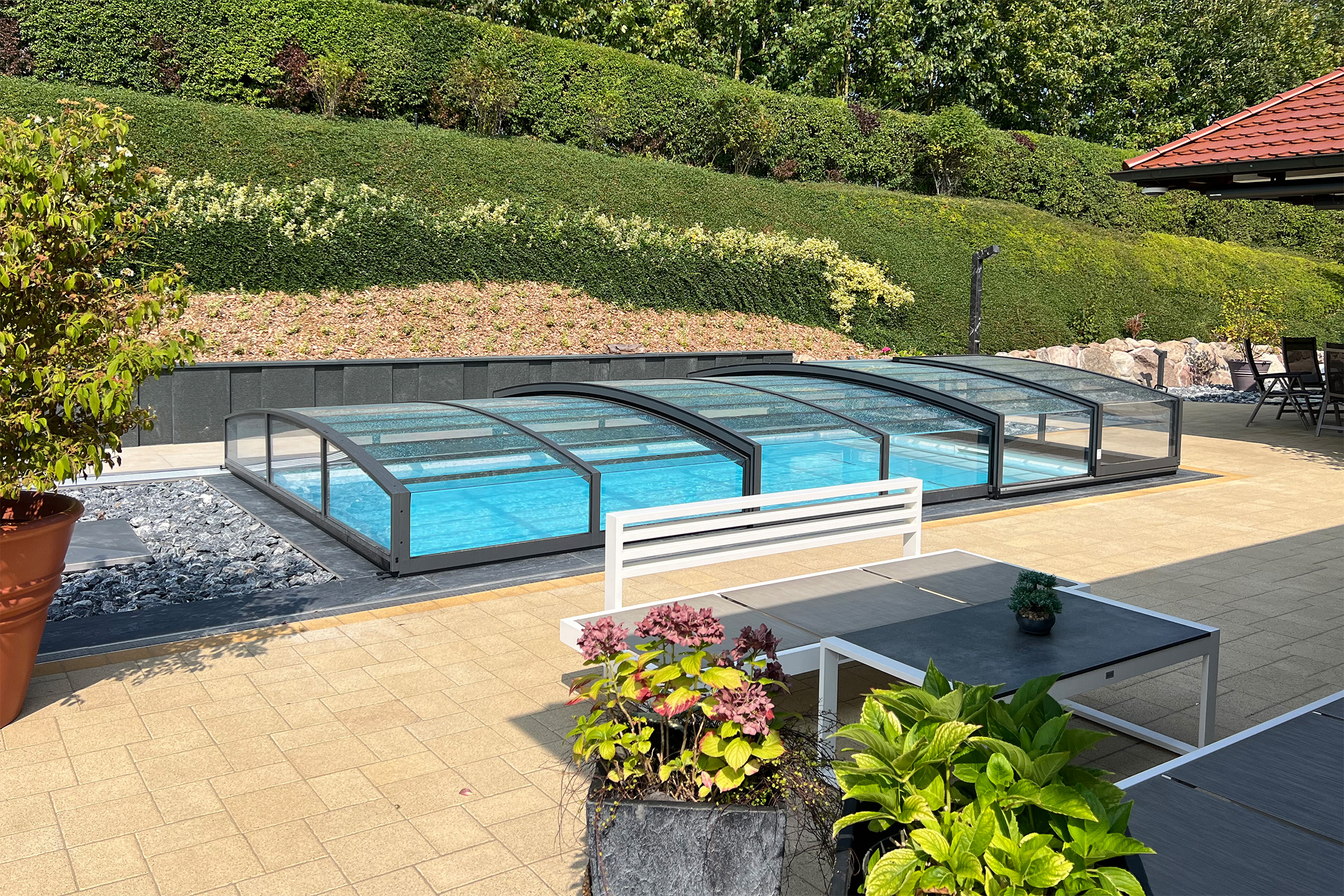 Poolüberdachung Aluna® Comfort