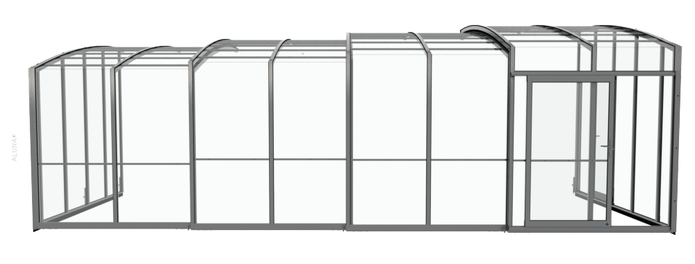 Pooldach Aluna® Aluwall III Pooldach Aluna® Aluwall III