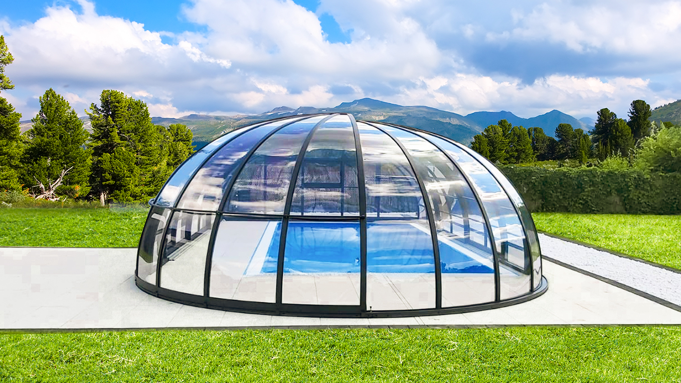Poolüberdachung Aluna® Orion Poolüberdachung Aluna® Orion