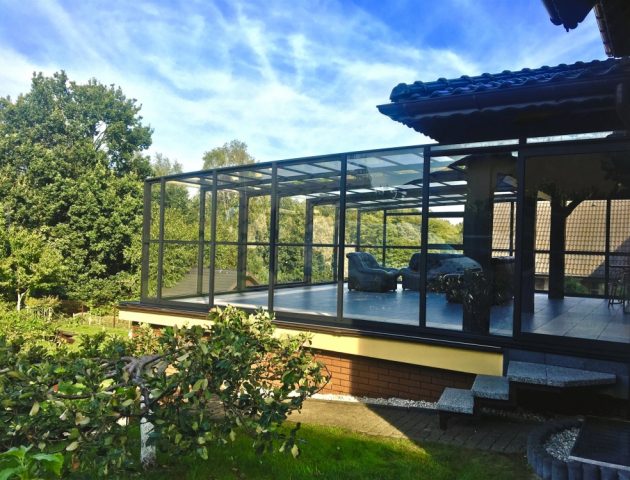 Terrassenüberdachung Aluna® Aluwall III Terrassenüberdachung Aluna® Aluwall III