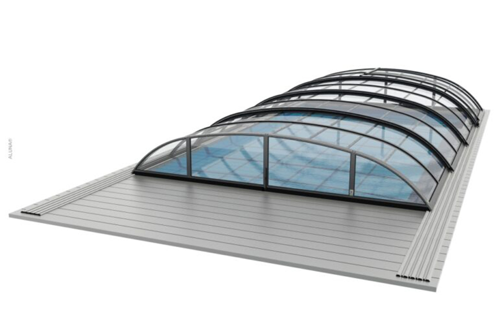 Poolüberdachung Aluna® Atlanta Poolüberdachung Aluna® Atlanta