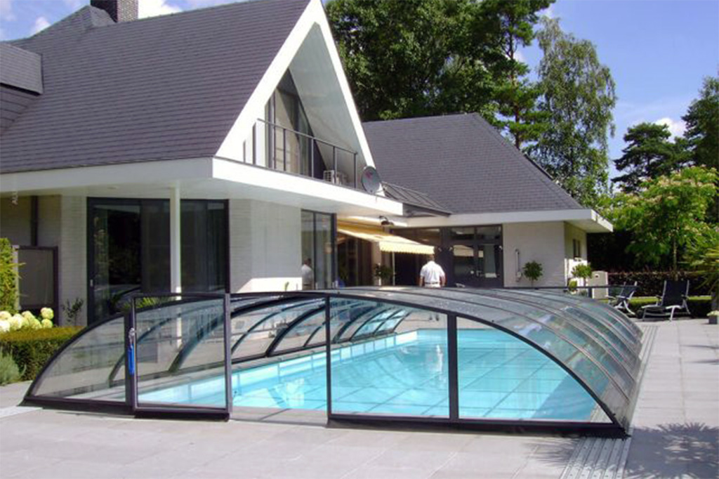Poolüberdachung Aluna® Atlanta Poolüberdachung Aluna® Atlanta
