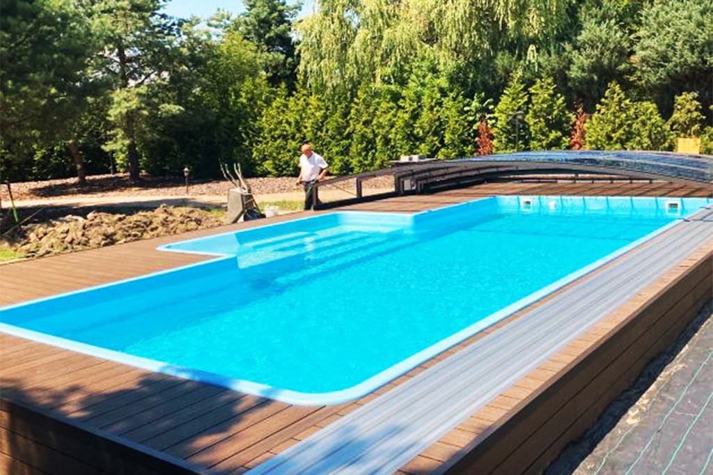 Schwimmbadüberdachung Aluna® Comfort Schwimmbadüberdachung Aluna® Comfort