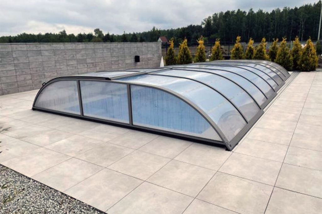 Niedrige Poolhalle Aluna® Wave Pro Niedrige Poolhalle Aluna® Wave Pro